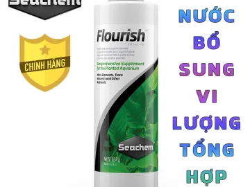 Phân nước Seachem - Flourish bổ sung vi lượng tổng hợp cho cây thủy sinh trong hồ cá (250ml)